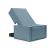 Newilla Storage Lounger Chair w/ Slim Arm Rests