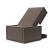 Newilla Storage Lounger Chair w/ Slim Arm Rests
