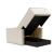 Newilla Storage Lounger Chair w/ Slim Arm Rests