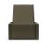 Newilla Storage Lounger Chair w/ Slim Arm Rests