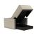 Newilla Storage Lounger Chair w/ Slim Arm Rests
