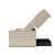 Newilla Storage Lounger Chair w/ Slim Arm Rests