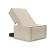 Newilla Storage Lounger Chair w/ Slim Arm Rests