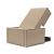 Newilla Storage Lounger Chair w/ Slim Arm Rests