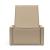 Newilla Storage Lounger Chair w/ Slim Arm Rests