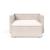 Newilla Storage Lounger Chair w/ Slim Arm Rests