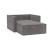 Newilla Storage Lounger Chair w/ Slim Arm Rests