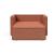 Newilla Storage Lounger Chair w/ Slim Arm Rests