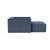 Newilla Storage Lounger Chair w/ Slim Arm Rests
