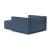 Newilla Storage Lounger Chair w/ Slim Arm Rests
