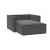 Newilla Storage Lounger Chair w/ Slim Arm Rests