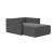 Newilla Storage Lounger Chair w/ Slim Arm Rests