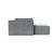 Newilla Storage Lounger Chair w/ Slim Arm Rests