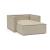 Newilla Storage Lounger Chair w/ Slim Arm Rests