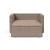Newilla Storage Lounger Chair w/ Slim Arm Rests