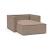 Newilla Storage Lounger Chair w/ Slim Arm Rests