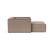Newilla Storage Lounger Chair w/ Slim Arm Rests