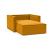 Newilla Storage Lounger Chair w/ Slim Arm Rests