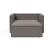 Newilla Storage Lounger Chair w/ Slim Arm Rests