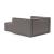 Newilla Storage Lounger Chair w/ Slim Arm Rests
