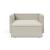 Newilla Storage Lounger Chair w/ Slim Arm Rests