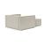 Newilla Storage Lounger Chair w/ Slim Arm Rests