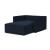 Newilla Storage Lounger Chair w/ Slim Arm Rests