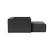 Newilla Storage Lounger Chair w/ Slim Arm Rests