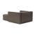 Newilla Storage Lounger Chair w/ Slim Arm Rests