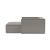 Newilla Storage Lounger Chair w/ Slim Arm Rests