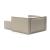Newilla Storage Lounger Chair w/ Slim Arm Rests