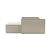 Newilla Storage Lounger Chair w/ Slim Arm Rests