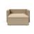 Newilla Storage Lounger Chair w/ Slim Arm Rests