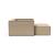 Newilla Storage Lounger Chair w/ Slim Arm Rests