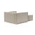 Newilla Storage Lounger Chair w/ Slim Arm Rests