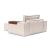 Newilla Storage Lounger Chair w/ Wide Arm Rests