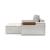 Newilla Storage Lounger Chair w/ Wide Arm Rests