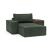 Newilla Storage Lounger Chair w/ Wide Arm Rests