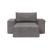 Newilla Storage Lounger Chair w/ Wide Arm Rests