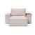 Newilla Storage Lounger Chair w/ Wide Arm Rests