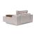 Newilla Storage Lounger Chair w/ Wide Arm Rests