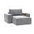 Newilla Storage Lounger Chair w/ Wide Arm Rests