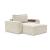 Newilla Storage Lounger Chair w/ Wide Arm Rests