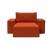 Newilla Storage Lounger Chair w/ Wide Arm Rests