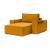 Newilla Storage Lounger Chair w/ Wide Arm Rests