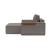Newilla Storage Lounger Chair w/ Wide Arm Rests