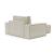 Newilla Storage Lounger Chair w/ Wide Arm Rests
