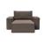 Newilla Storage Lounger Chair w/ Wide Arm Rests