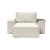 Newilla Storage Lounger Chair w/ Wide Arm Rests