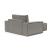 Newilla Storage Lounger Chair w/ Wide Arm Rests